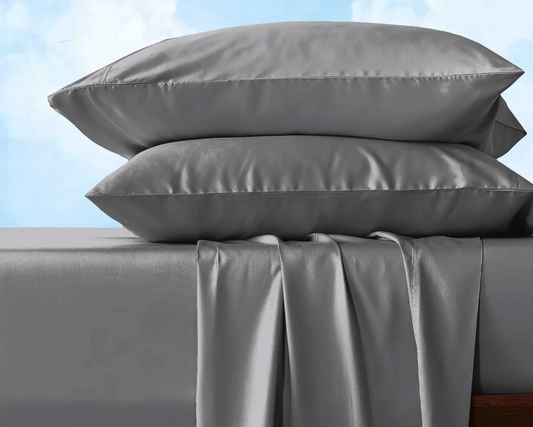 100% Bamboo Viscose Bedsheet Set - Grey